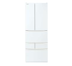 東芝 - マドレーヌ 　冷蔵庫　人気カラー　ラピスアイボリー 500L Amazon | 東芝 冷蔵庫 幅68.5㎝ 551L ラピスアイボリー GR